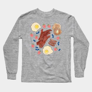 Breakfast Yum Long Sleeve T-Shirt